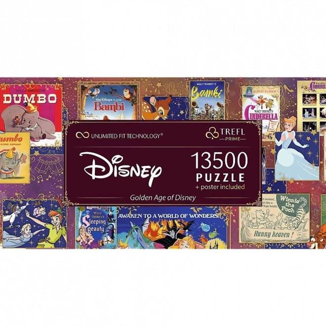 Puzzel 13500 stukjes Gouden Eeuw Disney