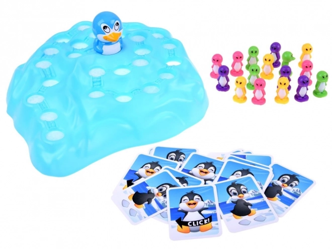 Kinderspel Pinguïns op het ijs
