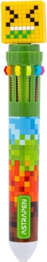 Astra pen met 10 vullingen Pixel One II (mix kleuren)