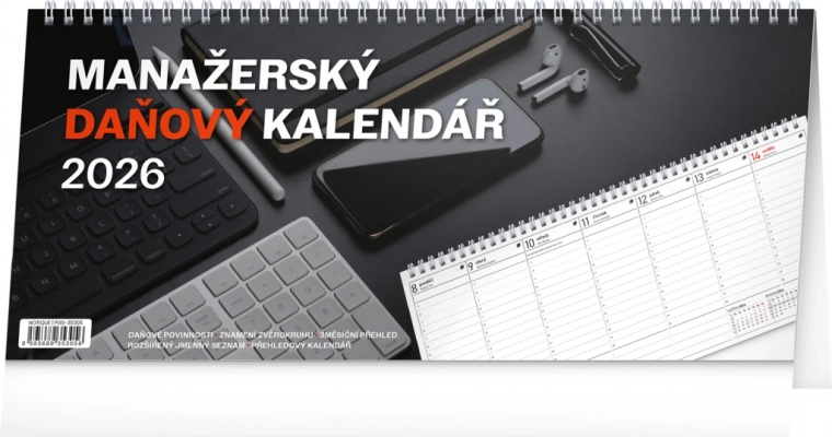 Bureaukalender Management Belasting 2026