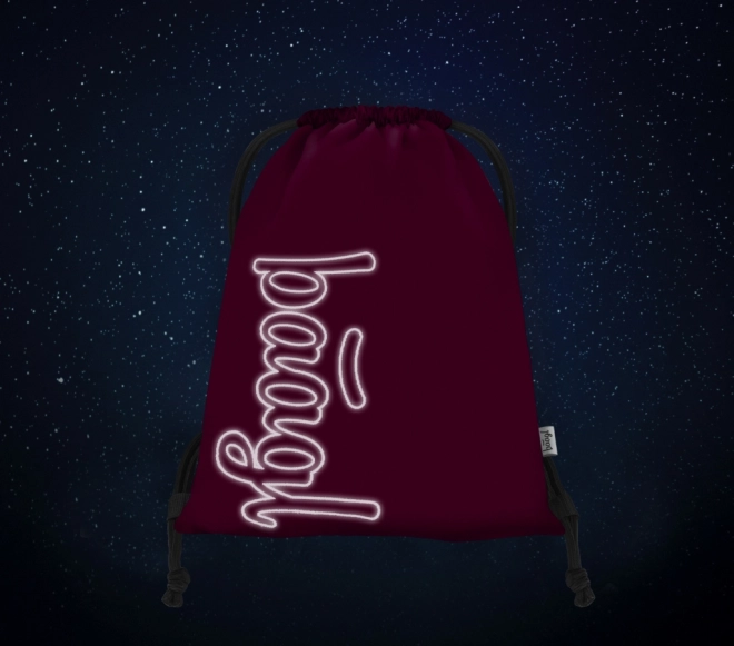 BAAGL 3 SET Coolmate Ruby: rugzak, etui, zak