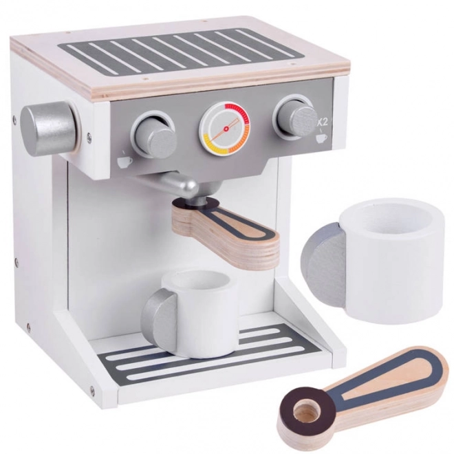 Houten speelgoed koffiezetapparaat voor kinderen