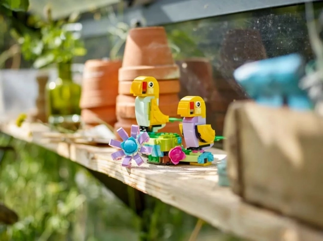 Lego creator bloemen in gieter