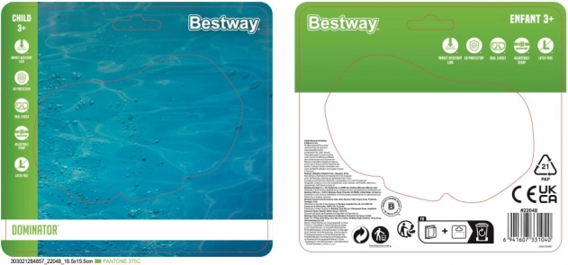 Kinderzwembril Bestway Dominator
