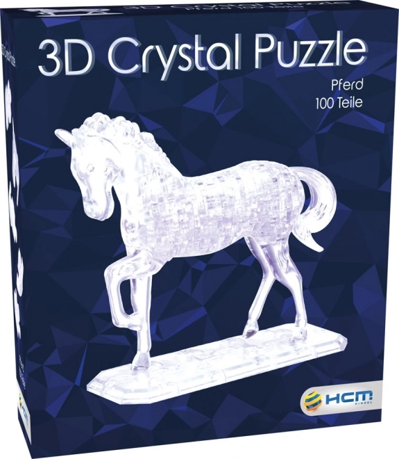 3D Crystal puzzel Paard 100 stukjes