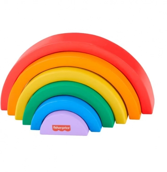 Fisher-Price houten stapelbare regenboog voor kinderen