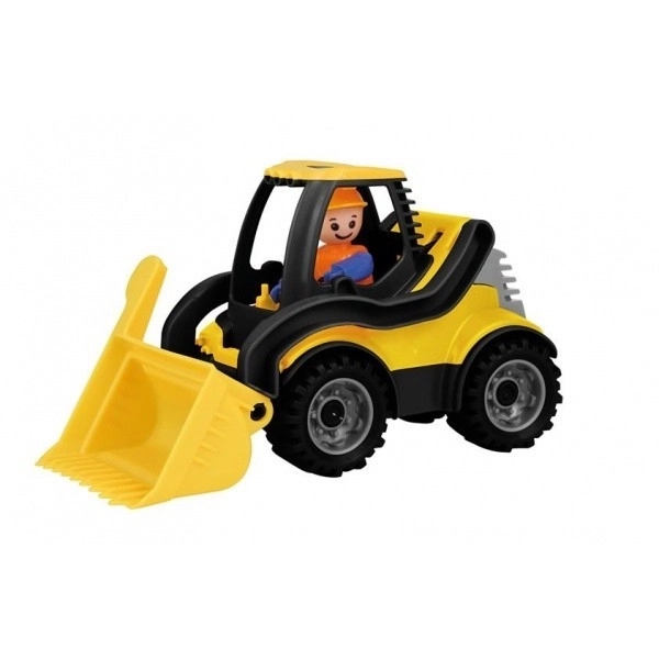Auto Truckies laadschop kunststof 20cm met figuur in doos 24m+