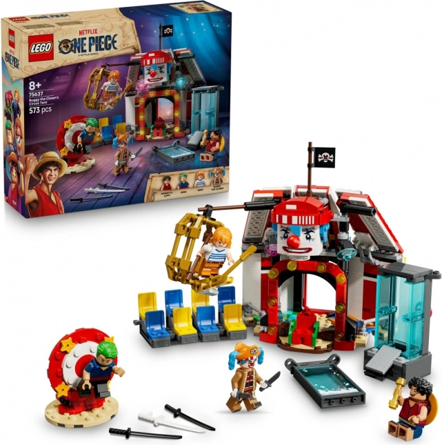 LEGO ONE PIECE – circus tent van clown Buggy bouwset