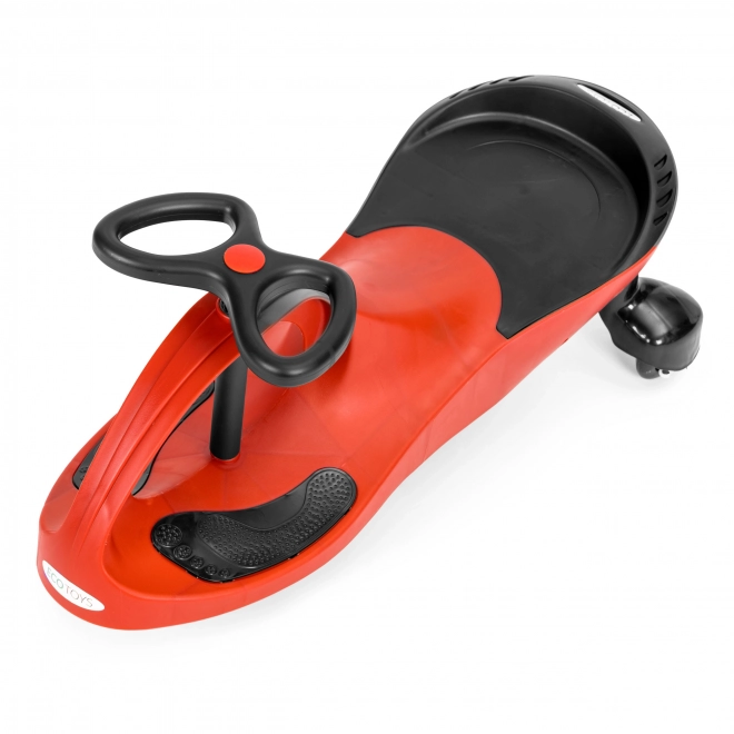 Loopfiets met LED-wielen rood ECOTOYS