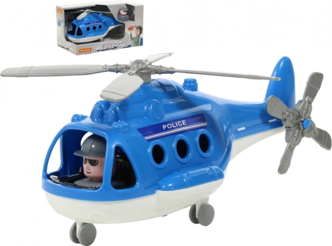 Politiehelikopter Alfa voor kinderen vanaf 3 jaar
