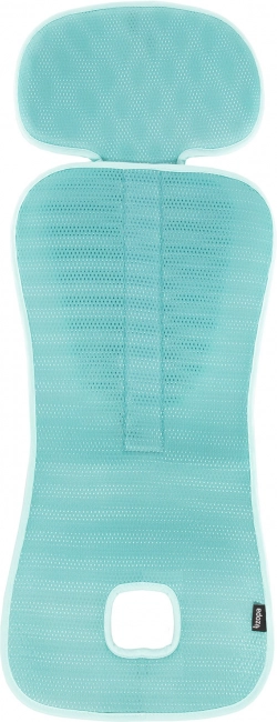 Ademend zitkussen voor autostoel Breeze groep 2/3, Aquatic Green