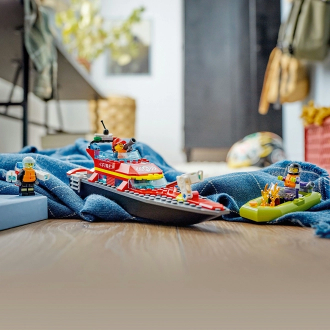 LEGO® Stad 60373 Brandweerreddingsboot en Reddingsboot