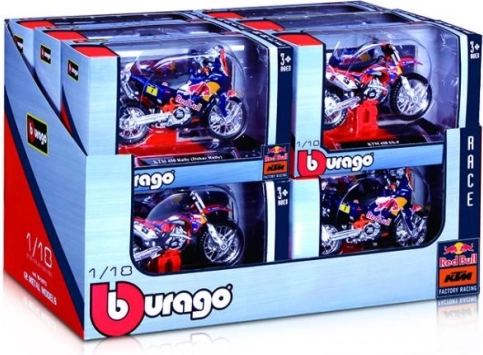 Motor Bburago Red Bull 1:18 metalen model