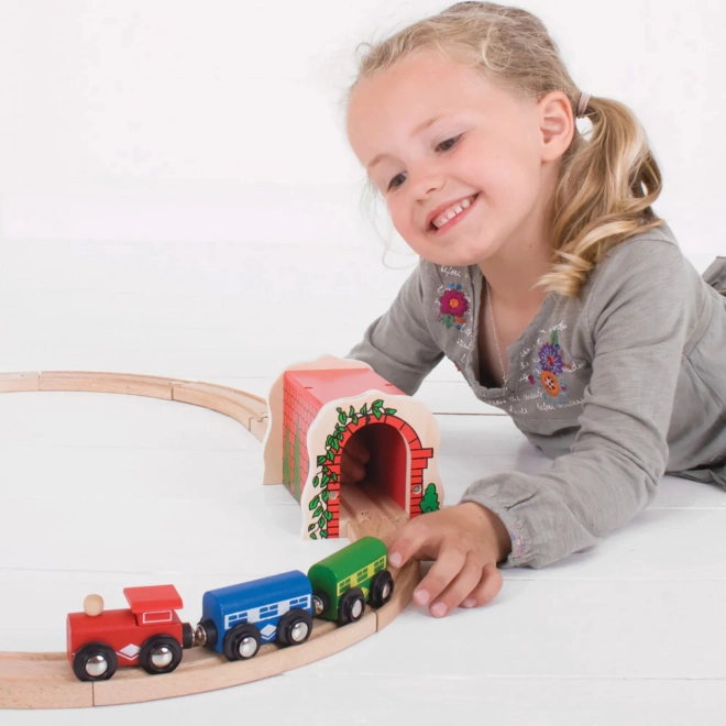 Bigjigs Rail Bakstenen Spoortunnel