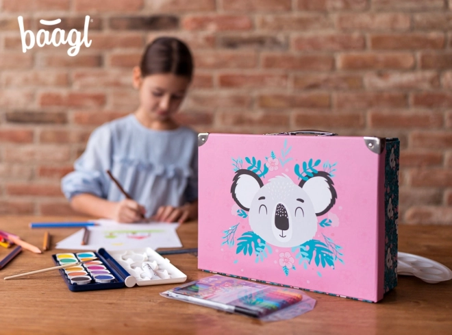 BAAGL Opvouwbare schoolkoffer Baby Koala met beslag