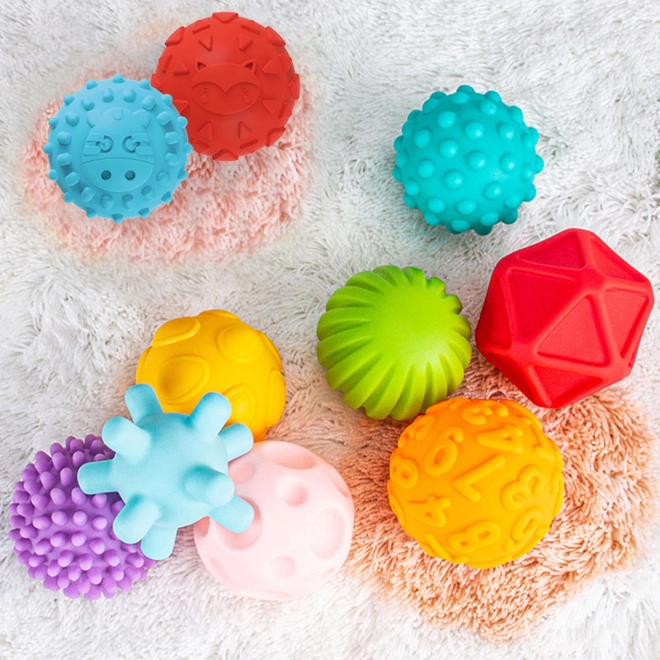 Sensorische balletjes voor de kleintjes set van 8 stuks