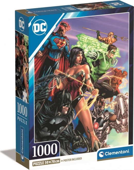 Puzzel 1000 stukjes Compact DC Comics Justice League