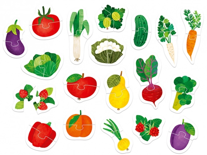 Koppel Puzzels - Fruit en Groenten