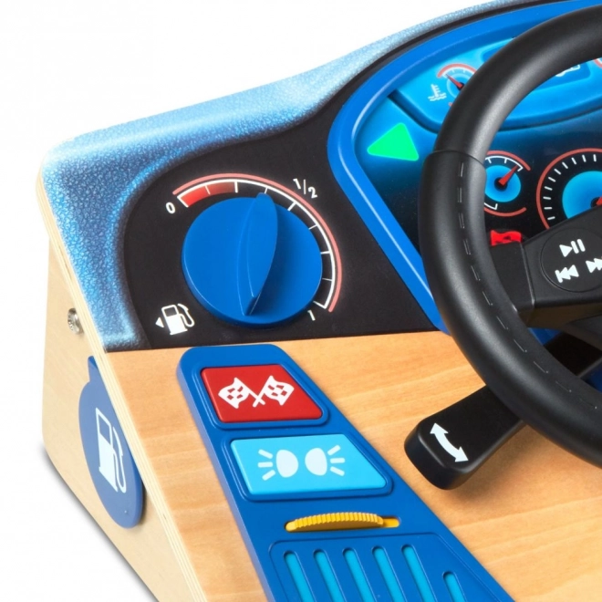 Interactief Dashboard Stuurwiel Vroom en Zoom