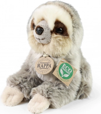 Zittende pluchen luiaard 18 cm eco-friendly RAPPA