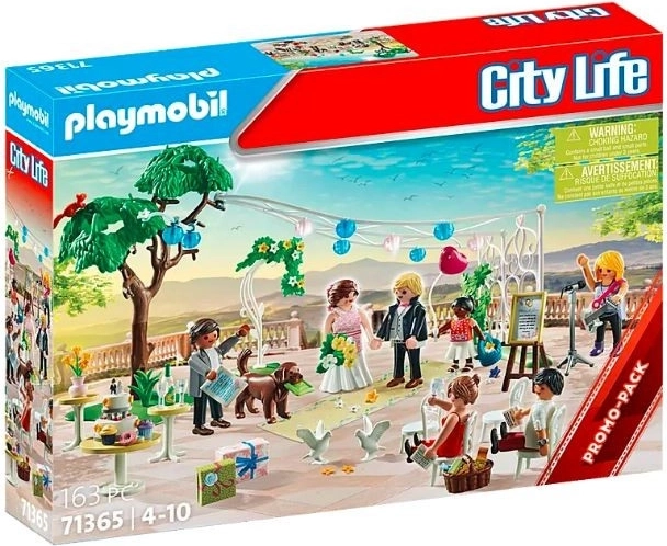 Figurenset City Life Feest in de trouwtuin