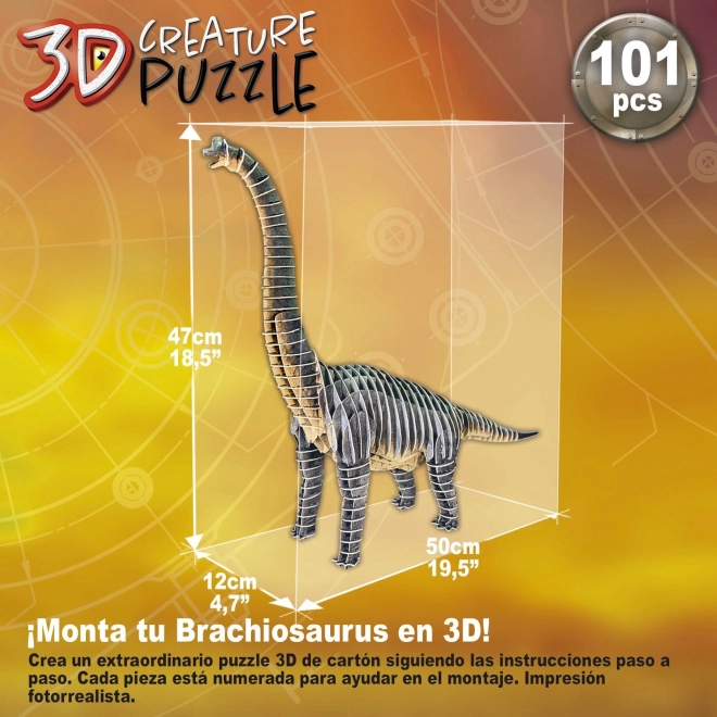 3D-puzzel Brachiosaurus - 101 stukjes