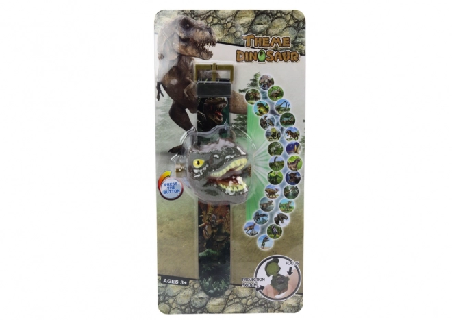 Horloge Projector 3D Dinosaurus Tyrannosaurus Rex 22cm x 6,5cm x 4,5cm