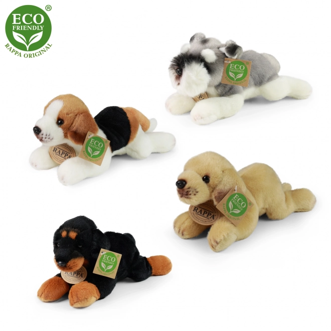 Pluchen hond ECO vriendelijk 16 cm