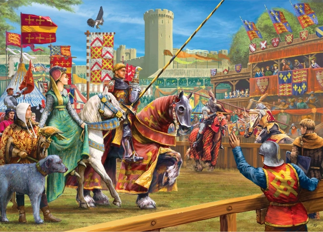 Puzzel Riddertoernooi in Warwick 1000 Stukken