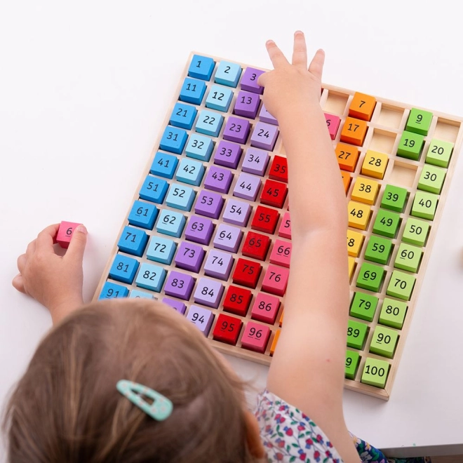 Kleurrijke educatieve kubus