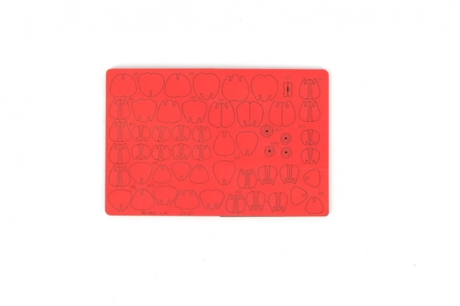 Camellia houten 3D-puzzel