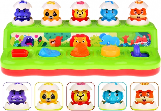 Interactieve dieren in eitjes