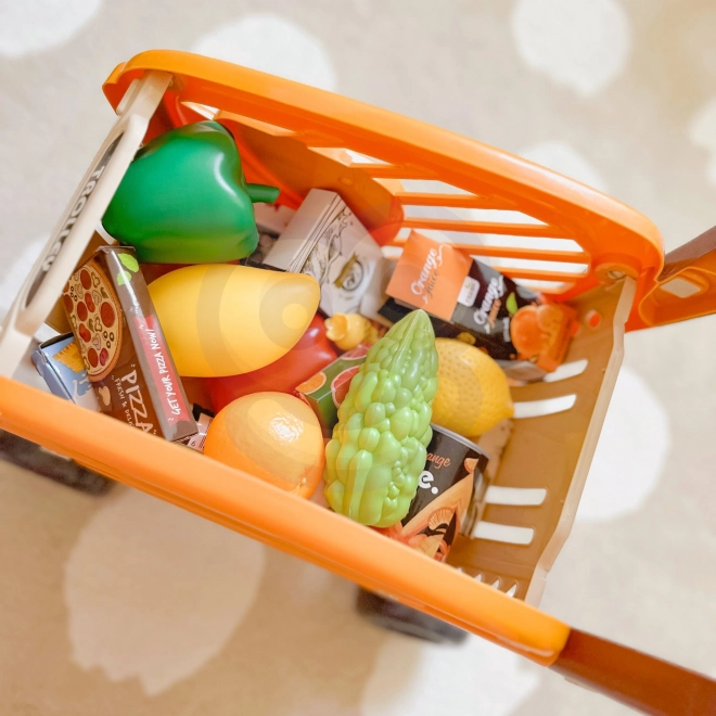 Kinderwinkelwagentje met accessoires van Woopie
