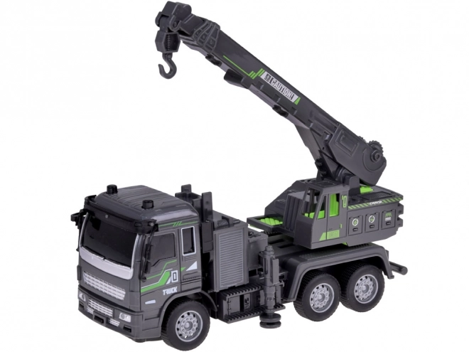 Bouwkraanwagen met LED-verlichting