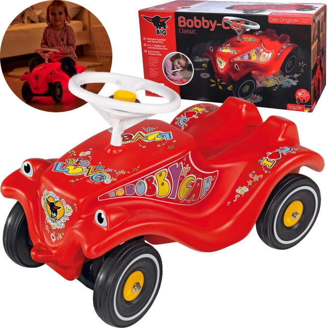BIG Bobby Car klassieke loopauto met toeter en lichteffecten