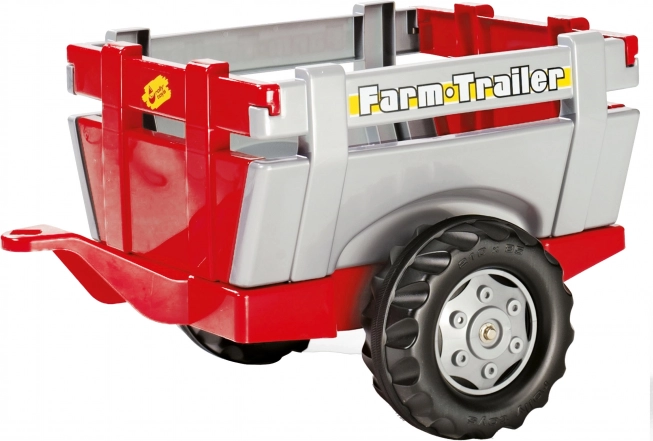 Rolly Toys aanhanger voor traptractor met openslaande zijborden