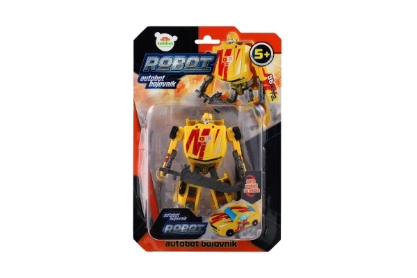 Transformer gele autootje robot