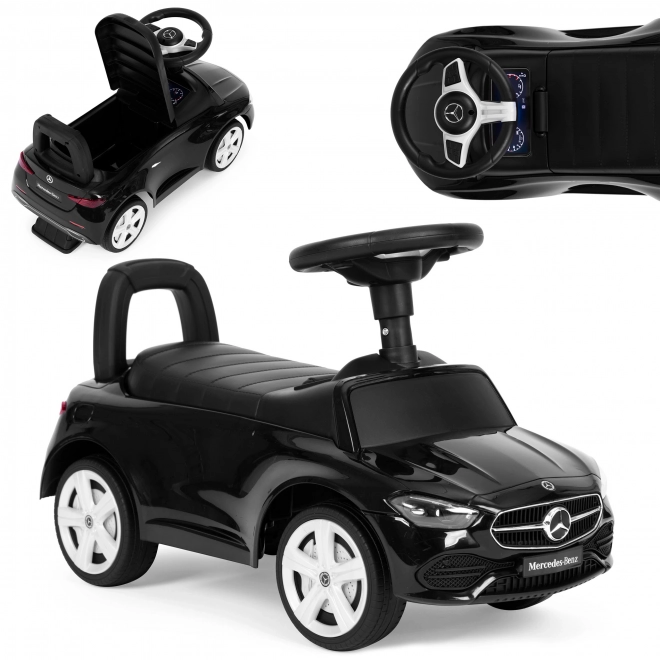 Rijauto Mercedes C CLASS interactieve stuurwiel klinkt zwart