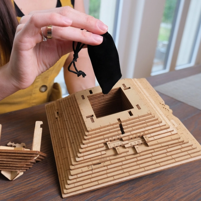 EscapeWelt 3D houten mechanische puzzel Pyramide
