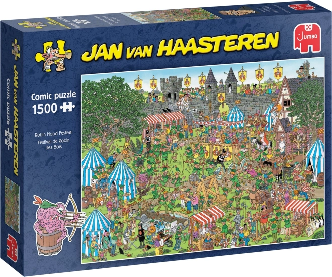 JUMBO puzzel Festival van Robina Hooda 1500 stuks