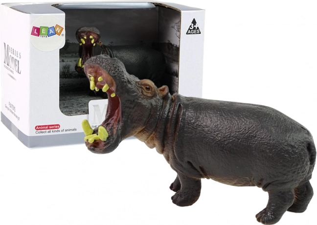 Nijlpaardfiguur uit de collectie Dieren van de Wereld