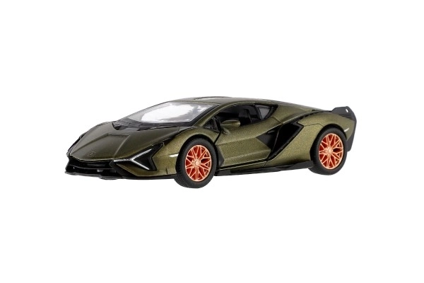 Auto Kinsmart Lamborghini Sián FKP 37 metaal/plastic 13cm mix kleuren