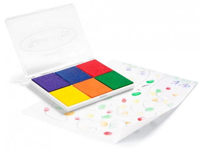 Afwasbare inkten 6 kleuren