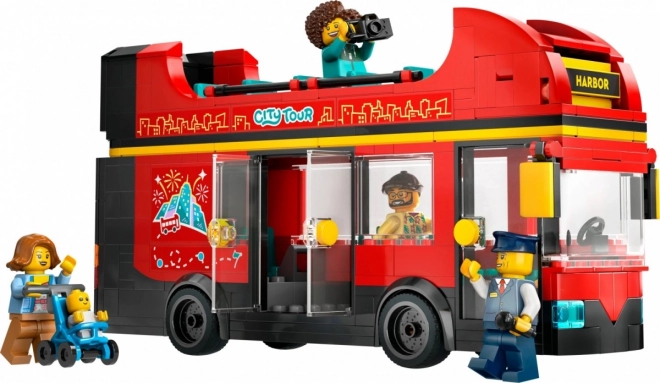 LEGO City 60407 Rode Dubbeldekker Sightseeing Bus