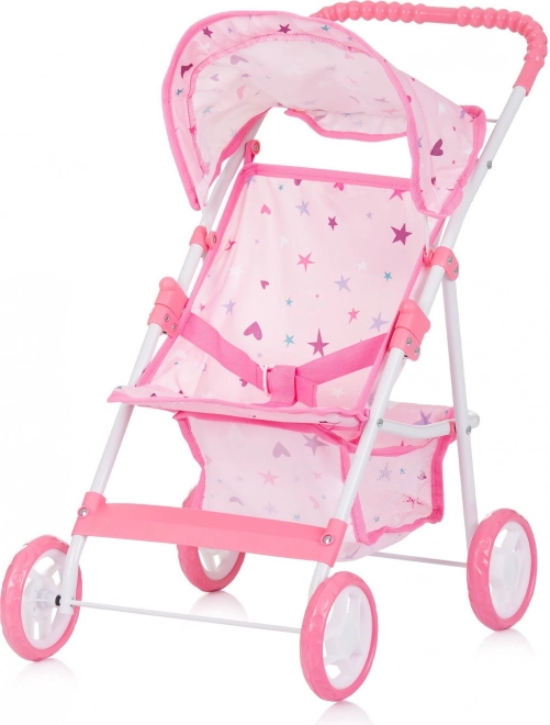 CHIPOLINO Sportieve poppenwagen Alice – roze