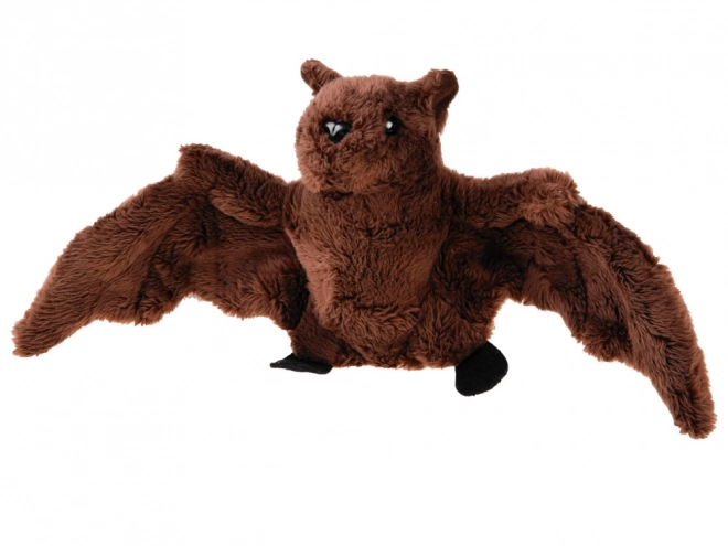 Mascotte pluchen vleermuis bruin 30cm 13964