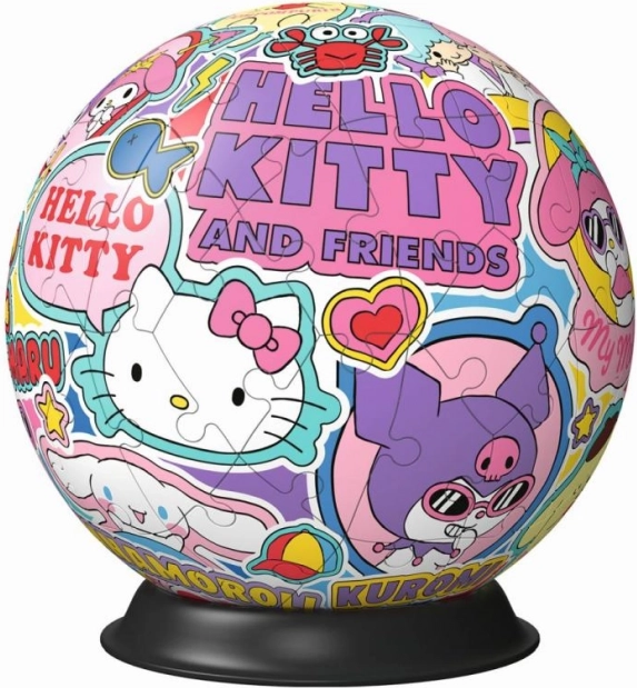 3D-puzzelbal Hello Kitty EasyClick