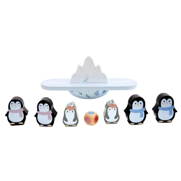 Spel balans pinguïns 8 stuks