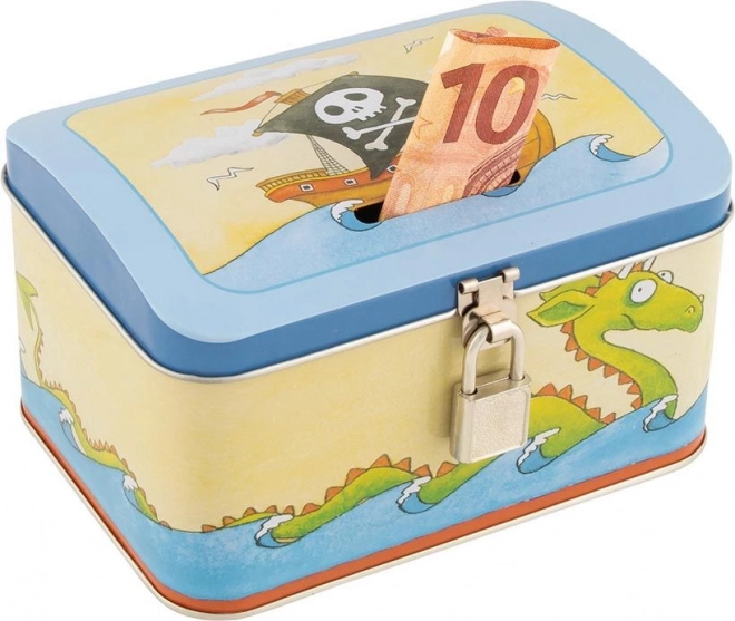 Geldkistje met piratensleutel