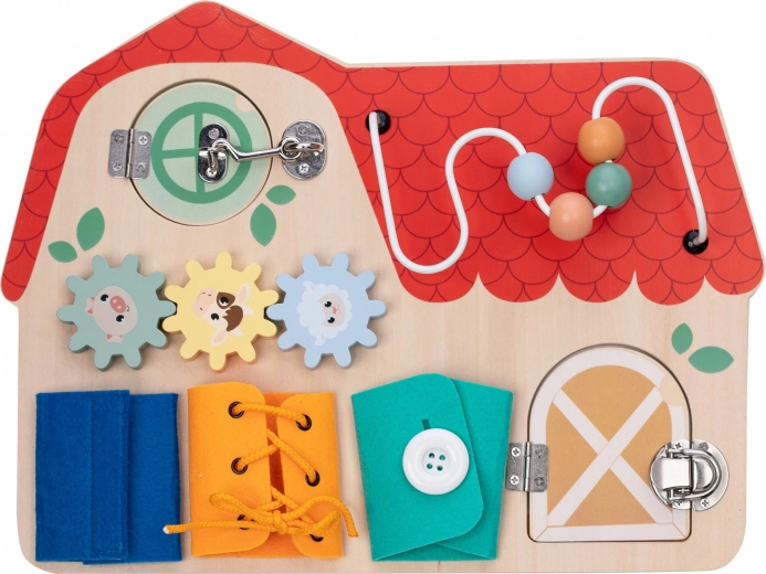 houten activiteitenbord voor kinderen Free2PLAY
